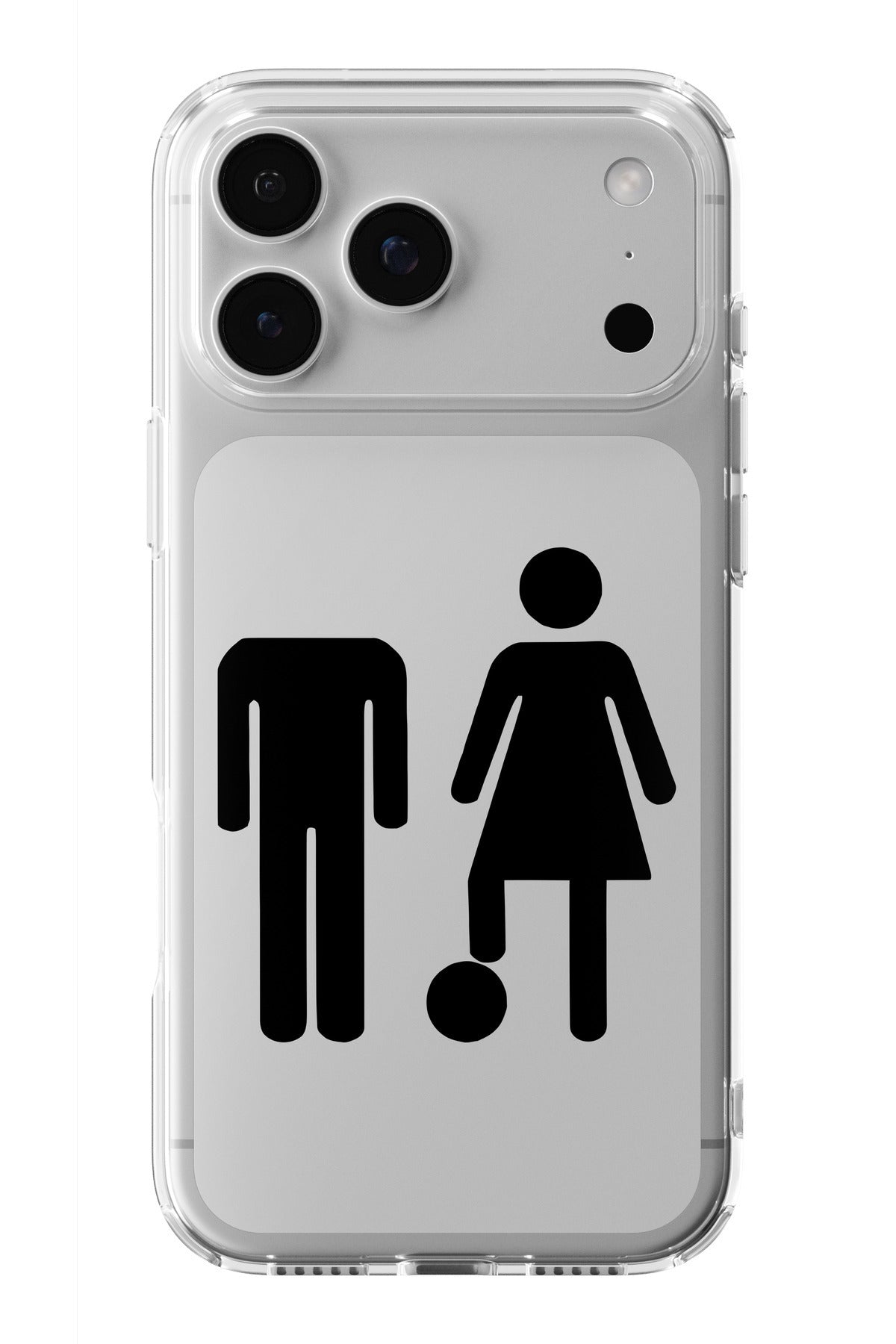 His Head My Ball Phone Case