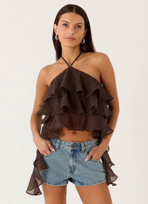 Inna Frill Halter Top